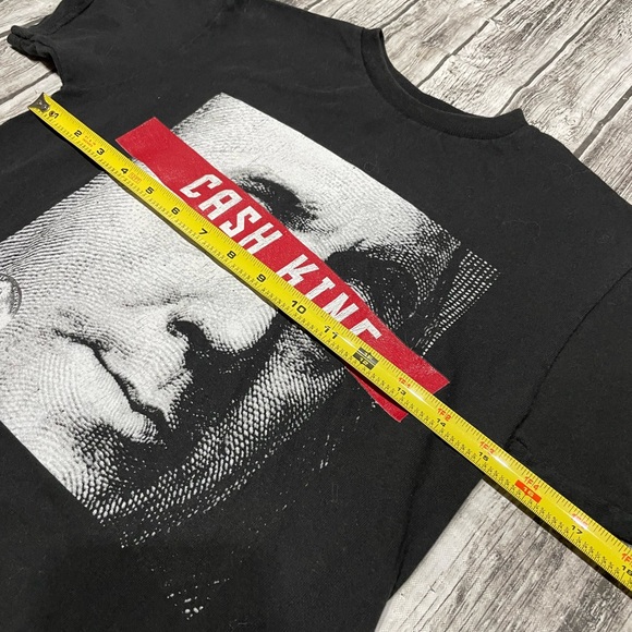 Boys size small 2 Monkeys Benjamin Franklin Cash King graphic t-shirt great cond - Picture 5 of 6